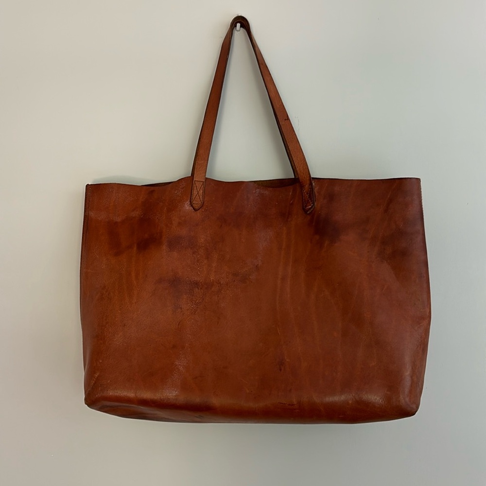 Madewell leather tote